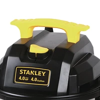 Stanley 4 Gallon Wet or Dry Vacuum, 4Gal Vac