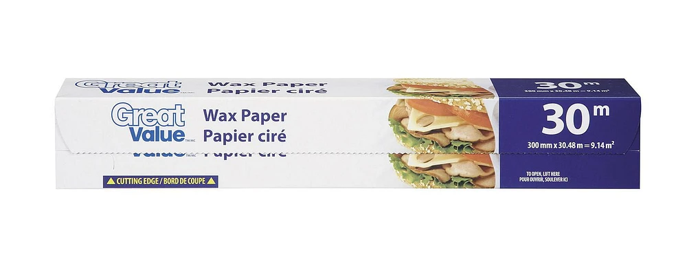 Great Value Wax Paper