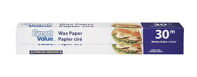 Great Value Wax Paper