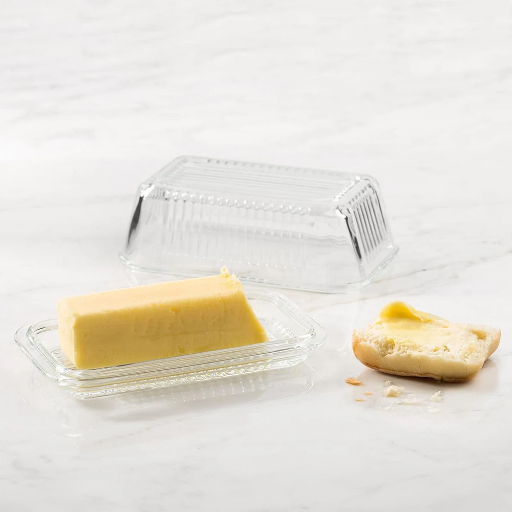 Trudeau Maison Covered Butter Dish, Covered butter dish