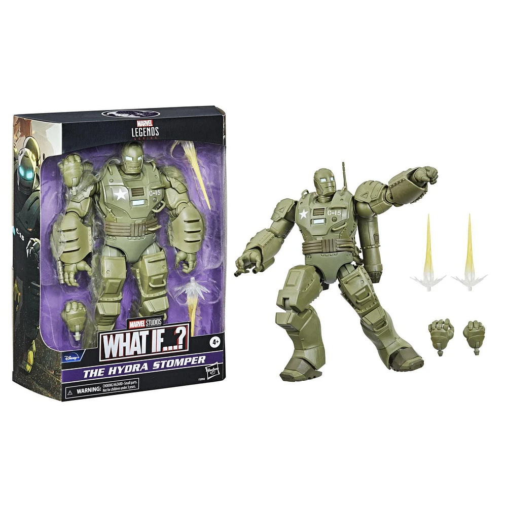 Marvel Legends Series 6-inch Scale Action Figure The Hydra Stomper Toy, Premium Design, 6-Inch Scale Figure, Backpack, 4 Accessories