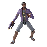 Marvel Legends Series 6-inch Scale Action Figure Toy T'Challa Star-Lord, Premium Design, 1 Figure, 3 Accessories, and Build-A-Figure Part