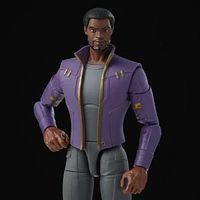 Marvel Legends Series 6-inch Scale Action Figure Toy T'Challa Star-Lord, Premium Design, 1 Figure, 3 Accessories, and Build-A-Figure Part