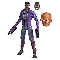 Marvel Legends Series 6-inch Scale Action Figure Toy T'Challa Star-Lord, Premium Design, 1 Figure, 3 Accessories, and Build-A-Figure Part