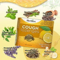 HERBION ALL NATURAL HONEY LEMON LOZENGES 18PK