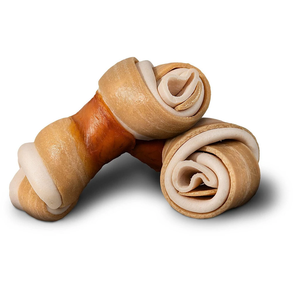 Zoe Better Than Rawhide Mini Bones, Peanut Butter Flavour, 234 g, 234g / 10 Mini Bones