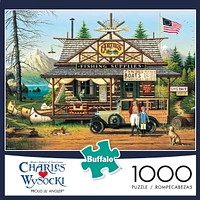 Buffalo Games Charles Wysocki Proud Lil' Angler 1000 Piece Jigsaw Puzzle