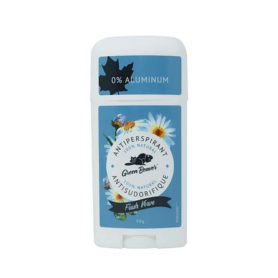 Green Beaver Antisudorifique 100% naturel - Verve Frais