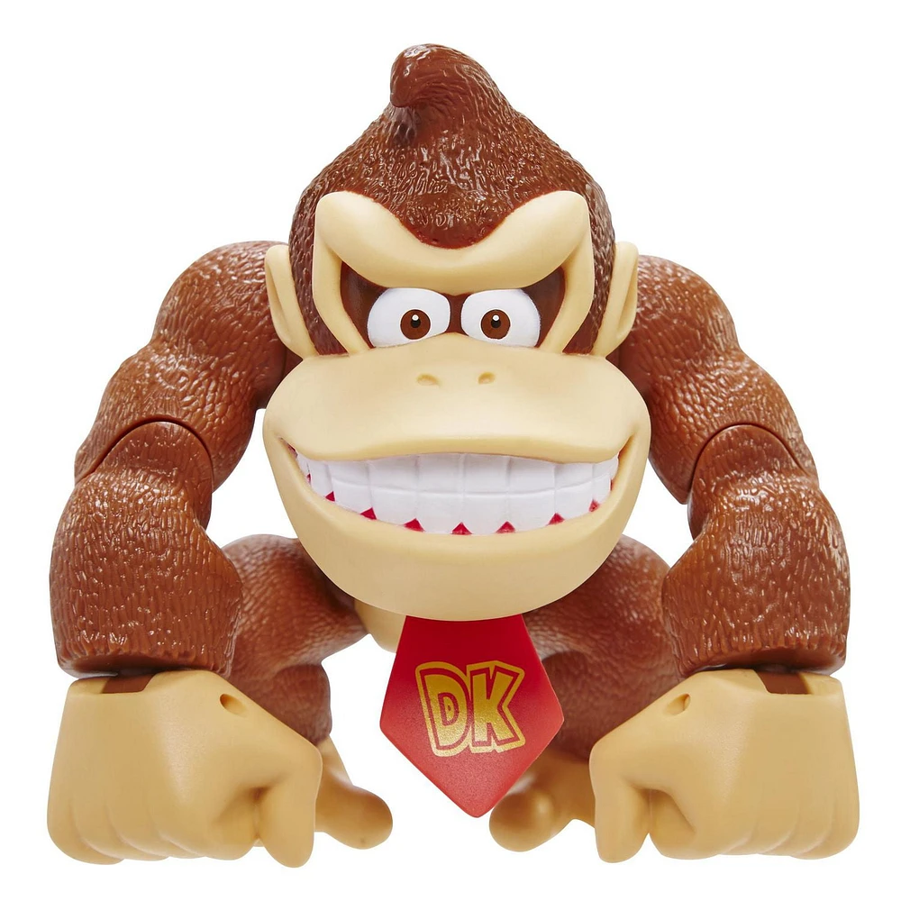 Super Mario 6" Figure - Donkey Kong, 6" tall