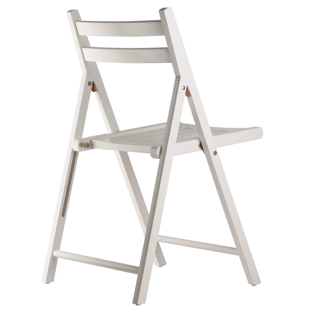 Robin 4-PC Folding Chair Set White