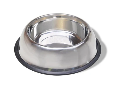 Van Ness Stainless Steel No Tip Bowl .47L, Non tip stainless 16 oz