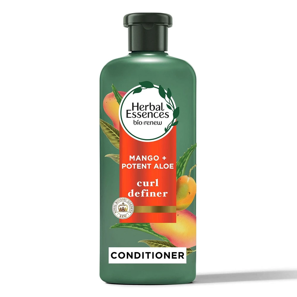 Herbal Essences bio:renew Mango + Potent Aloe Conditioner for Curly Hair, 400 mL