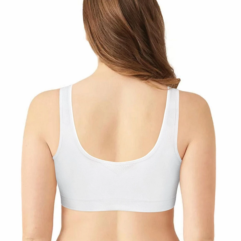 Exquisite Form # 9601000 Soutien-gorge entièrement sans couture, sans fil, fermeture à l'avant Tailles disponibles -M