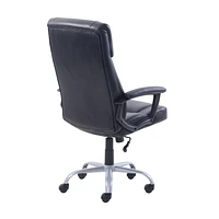 Hometrends High Back Office Chair, Memory foam padded seat