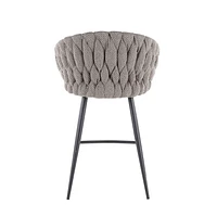 Braided Matisse Counter Height Stool from LumiSource