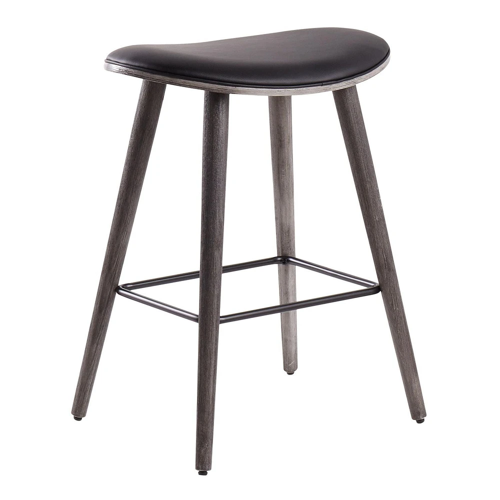 Saddle Counter Height Stool from LumiSource, Set of 2