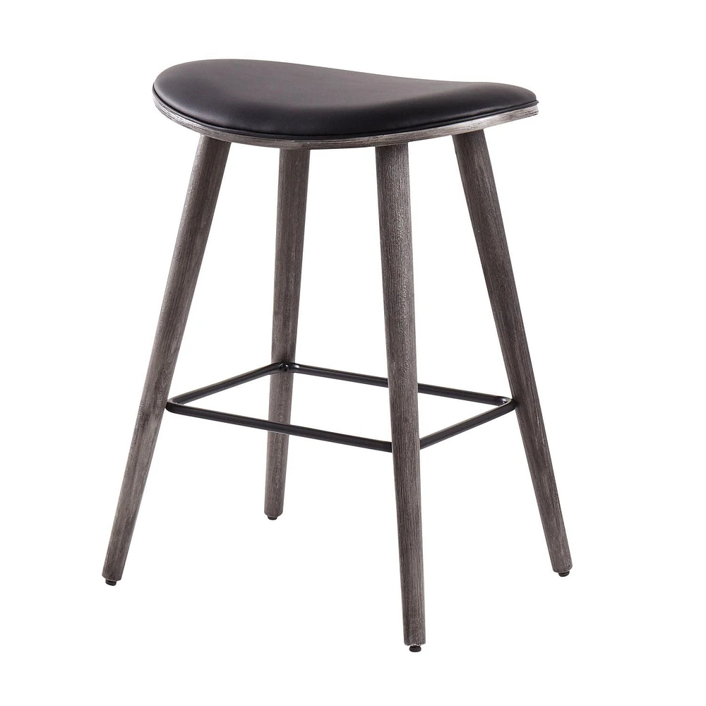 Saddle Counter Height Stool from LumiSource, Set of 2