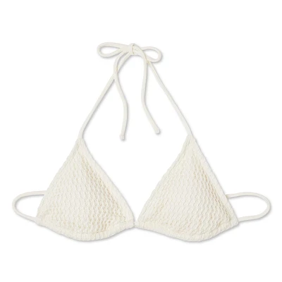 Haut de bikini avec nouettes No Boundaries pour femmes