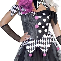 Adult Carnival Clown Costume for Woman