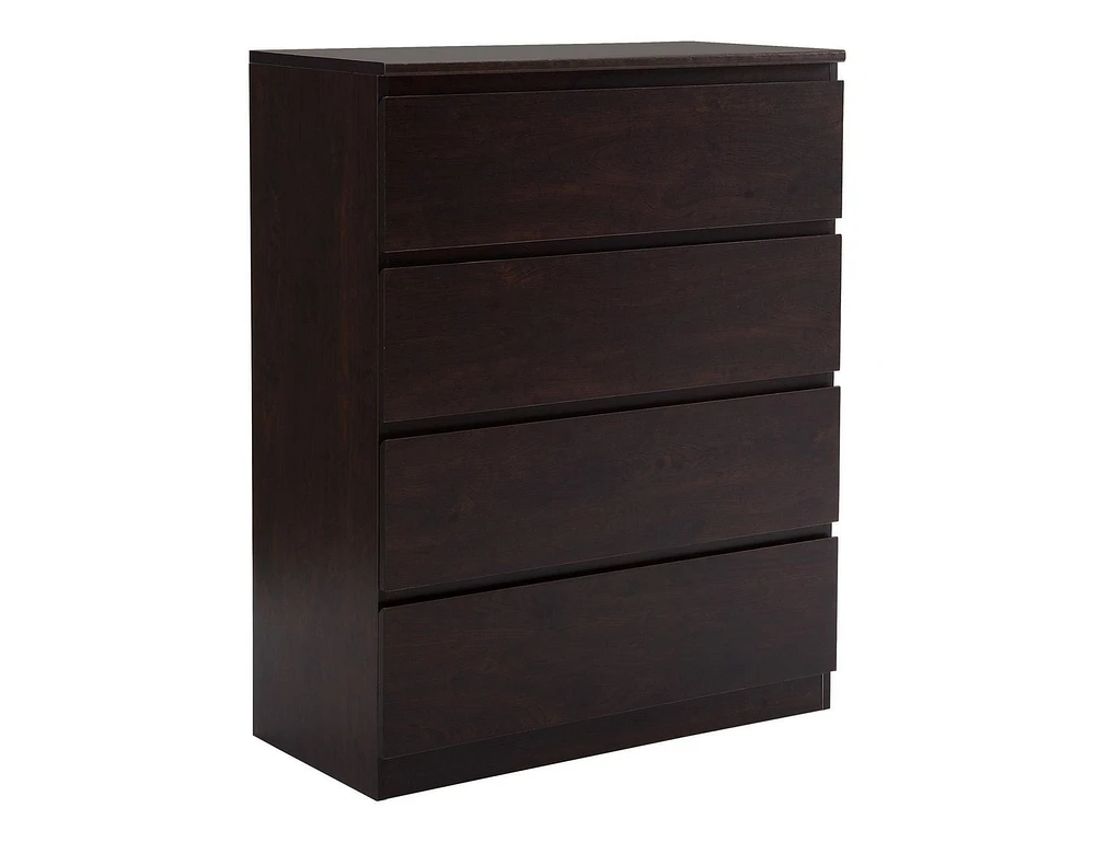 Hometrends 4-Drawer Chest, 31 1/2"W x 15 3/4"D x 40 1/4"H