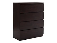 Hometrends 4-Drawer Chest, 31 1/2"W x 15 3/4"D x 40 1/4"H