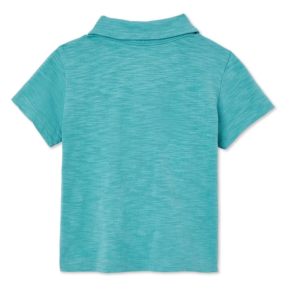 George Baby Boys' Short Sleeve Polo, Sizes 0-24 months