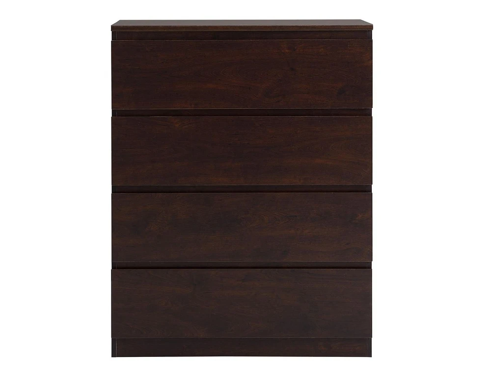 Hometrends 4-Drawer Chest, 31 1/2"W x 15 3/4"D x 40 1/4"H