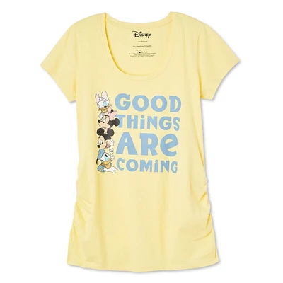 T-shirt ruché Mickey Mouse et ses amis Disney Maternité