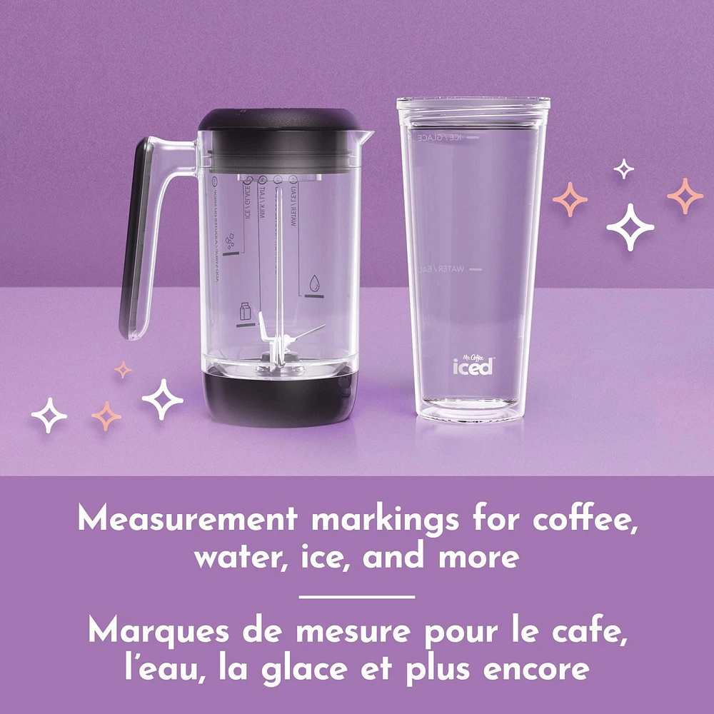 Mr. Coffee 3-in-1 Single-Serve Frappe, Iced, and Hot Coffee Maker and Blender