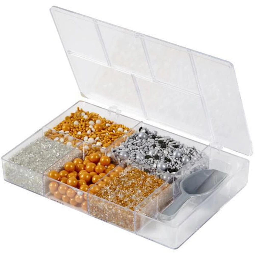 Wilton Sprinkles Tackle Box Metallic Mix