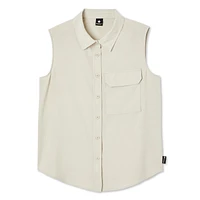 Canadiana x RCGS Women's Trail Sleeveless Shirt, Sizes XS-XL