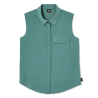 Canadiana x RCGS Women's Trail Sleeveless Shirt, Sizes XS-XL