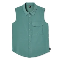 Canadiana x RCGS Women's Trail Sleeveless Shirt, Sizes XS-XL