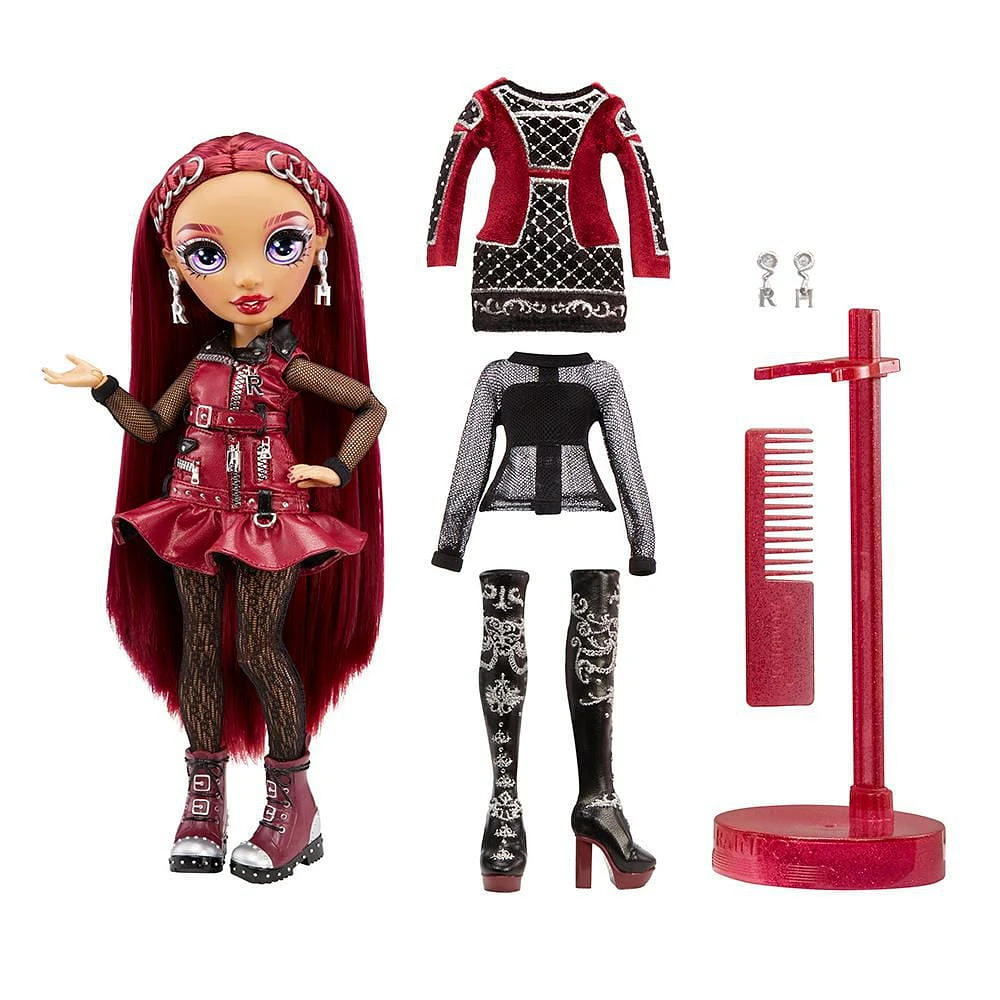 Rainbow High Mila Berrymore- Burgundy Red Fashion Doll