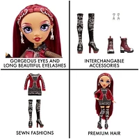 Rainbow High Mila Berrymore- Burgundy Red Fashion Doll