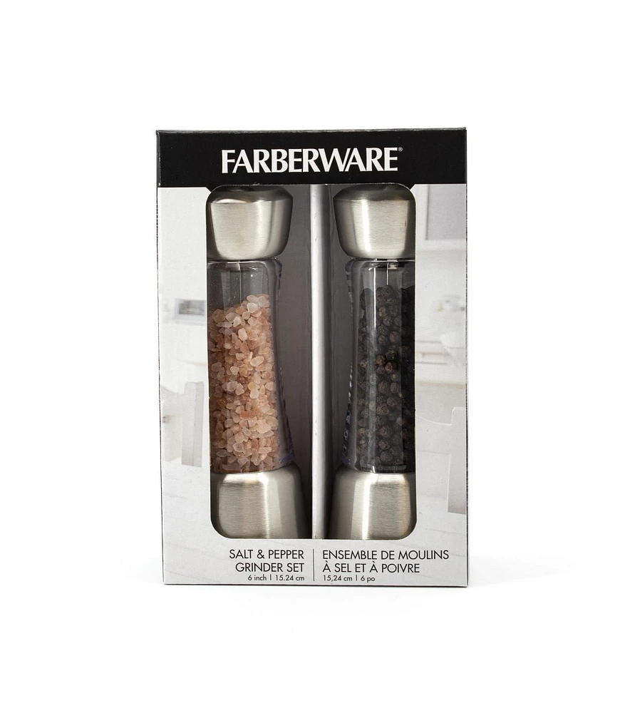 Farberware Set of 2- 6" Grinders, 6"- Set of 2 Grinders