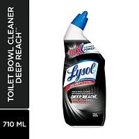 Lysol Bathroom Cleaning- Toilet Bowl Cleaner, Deep Reach, Removes Limescale, 710 mL