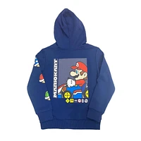 Mario Kart Boys Go Long Sleeve Hoodie