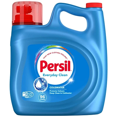Persil ProClean Power-Liquid Cold Water Laundry Detergent, 4.43 Liters, 96 loads, 4.43L/96 loads