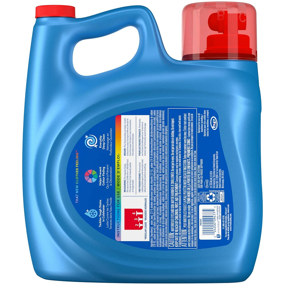 Persil ProClean Power-Liquid Cold Water Laundry Detergent, 4.43 Liters, 96 loads, 4.43L/96 loads