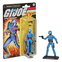 G.I. Joe Retro Collection Cobra Commander Toy 3.75-Inch-Scale Collectible Figure with Accessories for Kids Ages 4 and Up