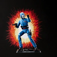 G.I. Joe Retro Collection Cobra Commander Toy 3.75-Inch-Scale Collectible Figure with Accessories for Kids Ages 4 and Up