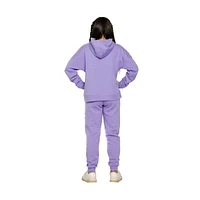Justice Girls Smiley Swirl Long Sleeve Hoodie