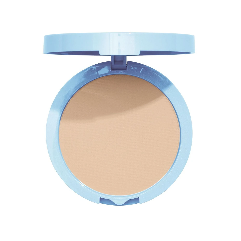 COVERGIRL Poudre pressée Clean Matte, fini mat et lisse, léger, peau sans brillance, formule sans huile, 100% Sans Cruauté Poudre Pressée pure et saine