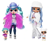 LOL Surprise OMG Winter Disco 2 Pack Exclusive with Cosmic Nova & Snowlicious