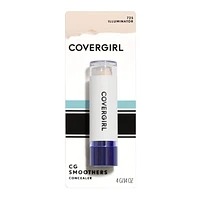 COVERGIRL Smoothers Concealer, Lightweight, infused with Ginseng, Vitamin E, Chamomile, Conditions & Moisturizes, Fragrance-Free, 100% Cruelty-Free