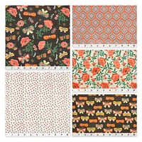 Fabric Creations Floral Fat Quarter Bundle - 5" x 18" x 21", 5" x 18" x 21"