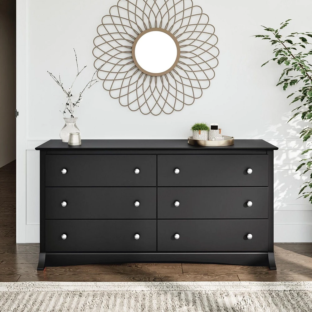 Prepac 6 Drawer Dresser