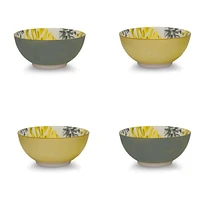 Botanical Bowl 4 Piece Set