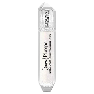 MINERAL WEAR DIAMOND LIP PLUMPER DIAMOND MARGUISE CLEAR, lip plumper gloss